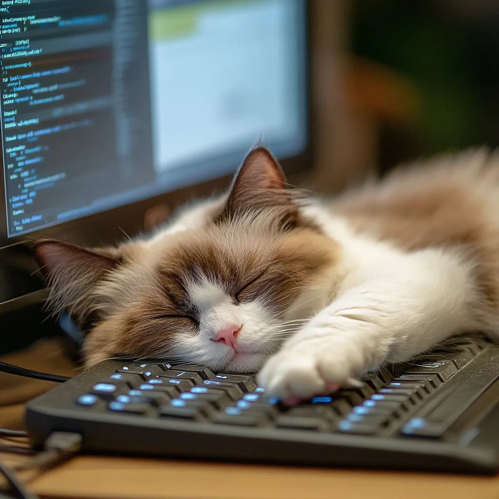 Chat de Bureau