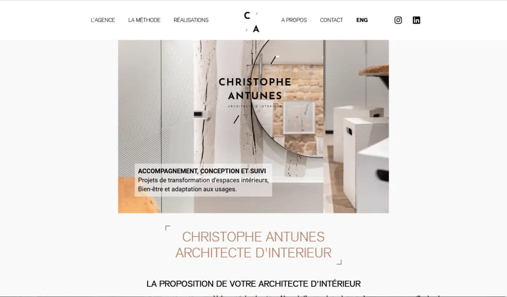 Site Vitrine Moderne
