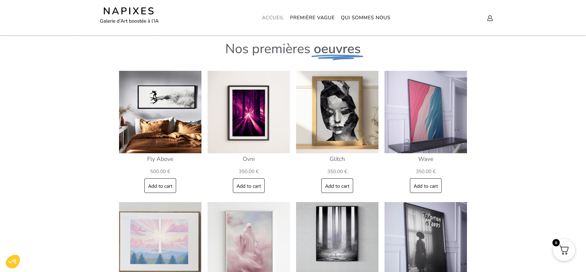 Napixes - Gallerie d'art IA