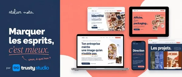 Site internet de Nota Studio